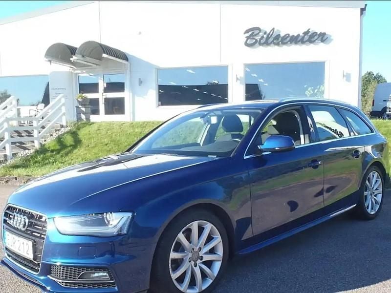 Bleu Occasion 2014 Audi A4 S-Line Break | 16 000 € - Image 1/4