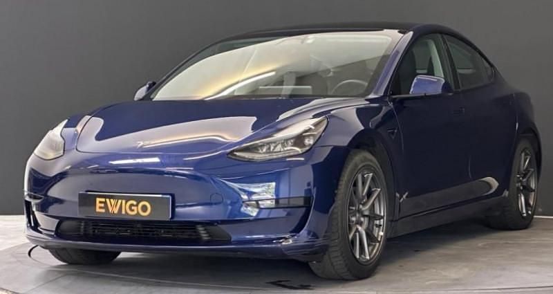 Bleu Utilisé 2022 Tesla Model 3 Standard Range Berline | 22 490 € - Image 1/4