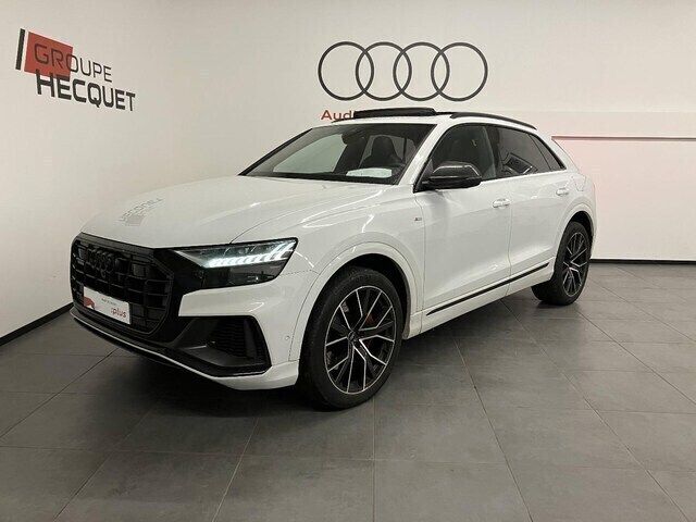 Blanc glacier métallisé Utilisé 2023 Audi Q8 Competition SUV | 84 990 € (Prix cher) - Image 1/4