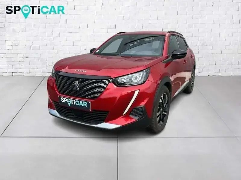 Rouge Utilisé 2022 Peugeot 2008 Allure SUV | 16 990 € (Prix juste) - Image 1/4