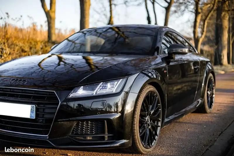 Noir Utilisé 2015 Audi TT S-Line Coupé | 26 890 € (Prix juste) - Image 1/4