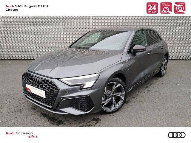 Gris daytona nacré Utilisé 2024 Audi A3 Sportback e-tron S-Line Berline | 44 900 € - Image 1/4