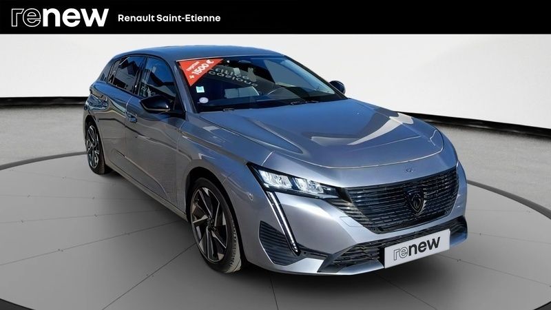Gris Utilisé 2021 Peugeot 308 Allure Berline | 17 990 € (Prix juste) - Image 1/4
