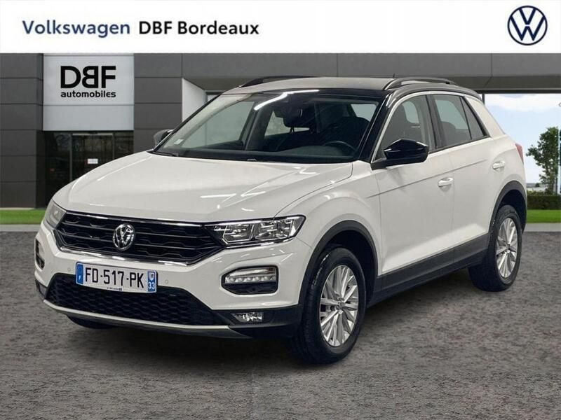Blanc Utilisé 2019 VW T-Roc LOUNGE SUV | 16 999 € (Prix juste) - Image 1/1