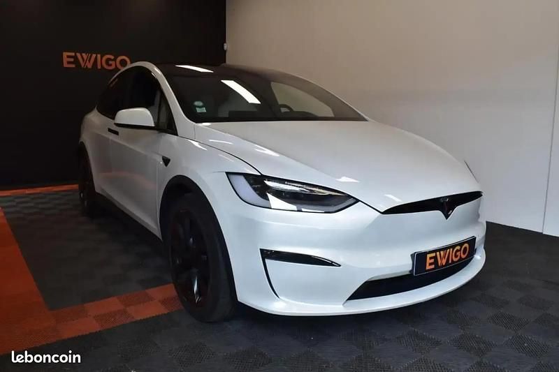 Blanc Utilisé 2023 Tesla Model X SUV | 93 990 € (Prix juste) - Image 1/4