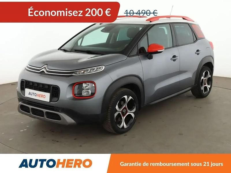 Gris Utilisé 2019 Citroën C3 Aircross PureTech SUV | 10 290 € (Prix juste) - Image 1/2
