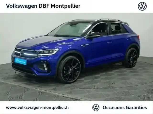Bleu Occasion 2022 VW T-Roc R-line SUV | 27 880 € (Prix juste) - Image 1/4