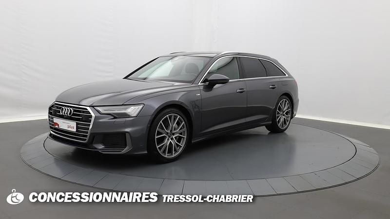 Gris Utilisé 2021 Audi A6 S-Line Break | 45 290 € (Prix juste) - Image 1/3