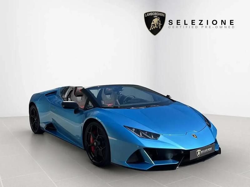 Bleu Utilisé 2023 Lamborghini Huracán Cabriolet | 333 230 € - Image 1/4