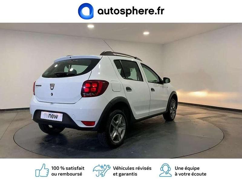 Occasion Dacia Sandero Stepway 73 ch (53 kW) 2019 Blanc glacier Citadine