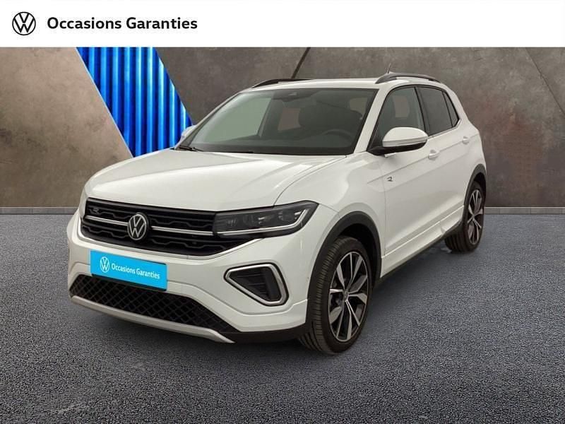 Blanc pur Utilisé 2024 VW T-Cross R-line SUV | 28 900 € (Prix assez cher) - Image 1/4