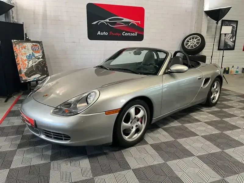 Gris Utilisé 2001 Porsche Boxster Cabriolet | 21 900 € - Image 1/4