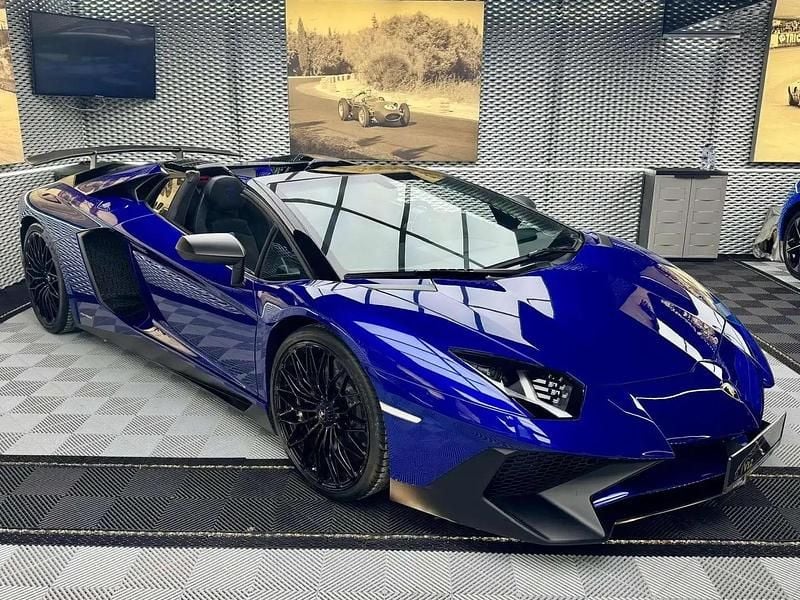 Occasion Lamborghini Aventador 751 ch (552 kW) 2016 Bleu Cabriolet