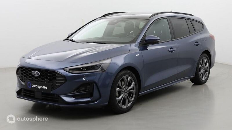 Bleu Utilisé 2023 Ford Focus ST-Line X Break | 23 999 € (Prix juste) - Image 1/4