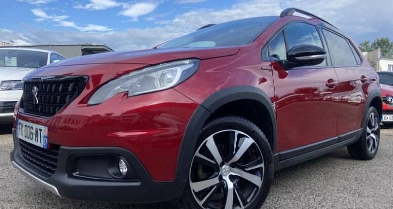 Rouge Utilisé 2019 Peugeot 2008 GT-line SUV | 8 990 € (Bon prix) - Image 1/4