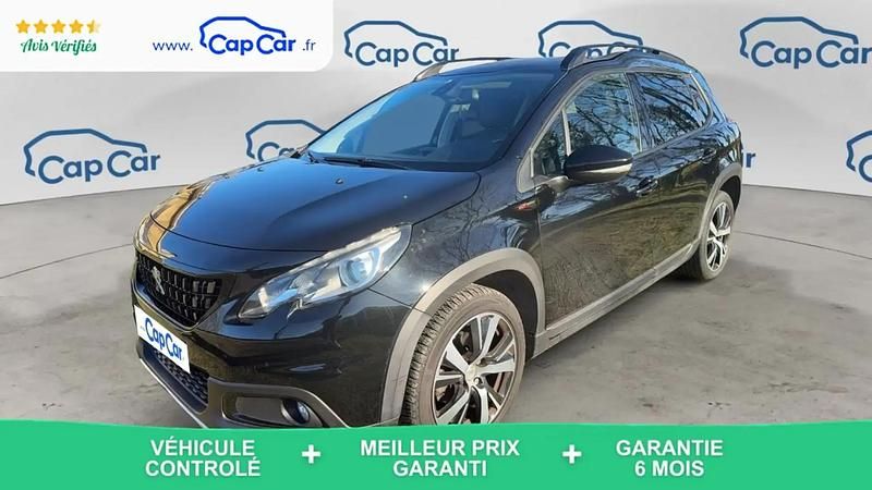 Noir Occasion 2018 Peugeot 2008 GT-line SUV | 8 990 € (Super prix) - Image 1/4