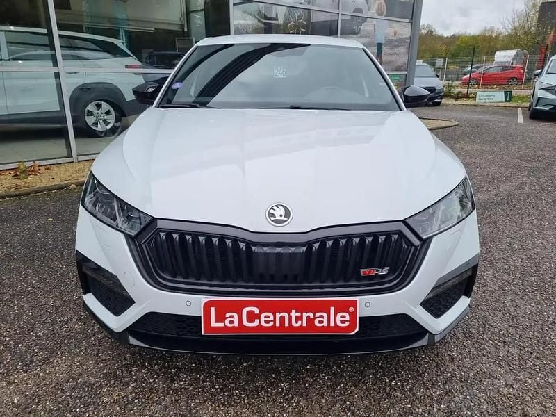 Blanc Utilisé 2021 Skoda Octavia RS Berline | 30 390 € (Prix juste) - Image 1/4
