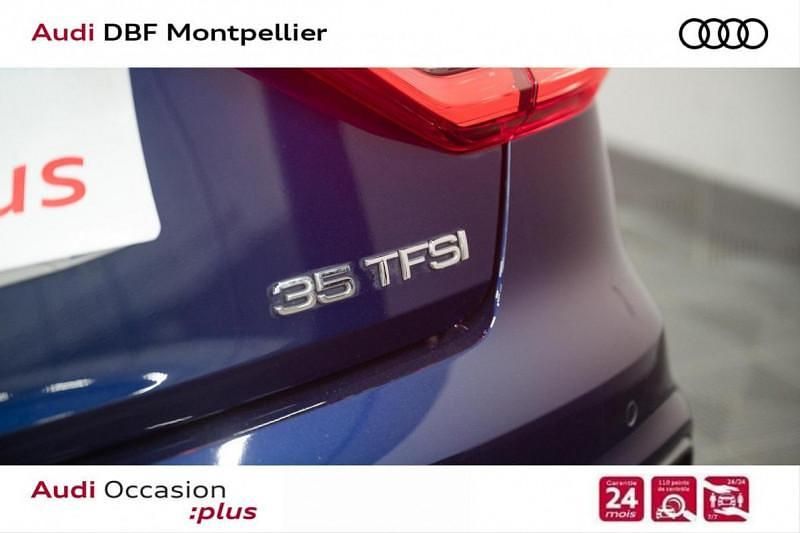 Occasion Audi A1 Sportback S-Line 150 ch (110 kW) 2024 Bleu navarre métallisé noir mythe métallisé Citadine