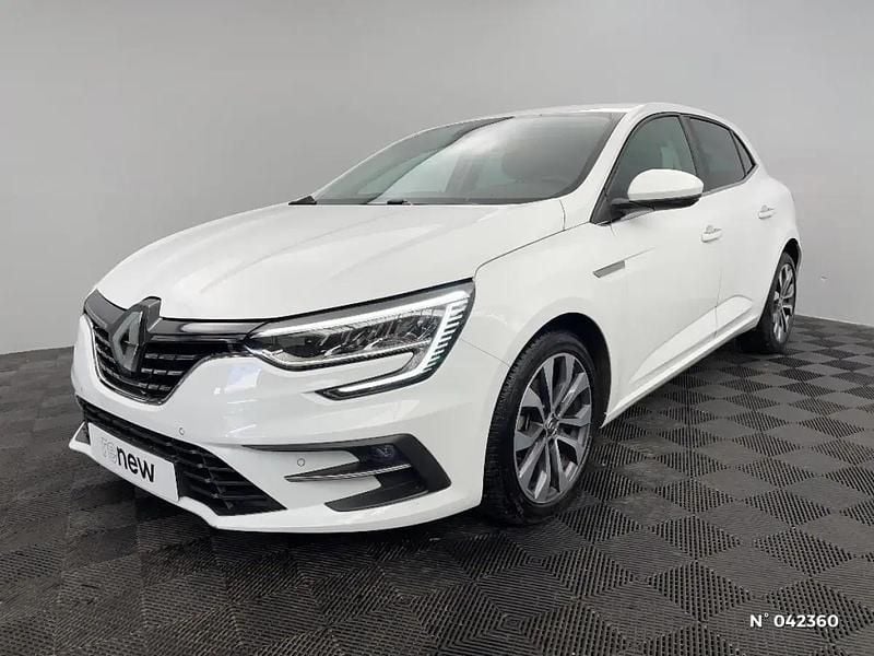 Blanc Utilisé 2022 Renault Mégane IV Techno Berline | 19 490 € (Prix juste) - Image 1/4