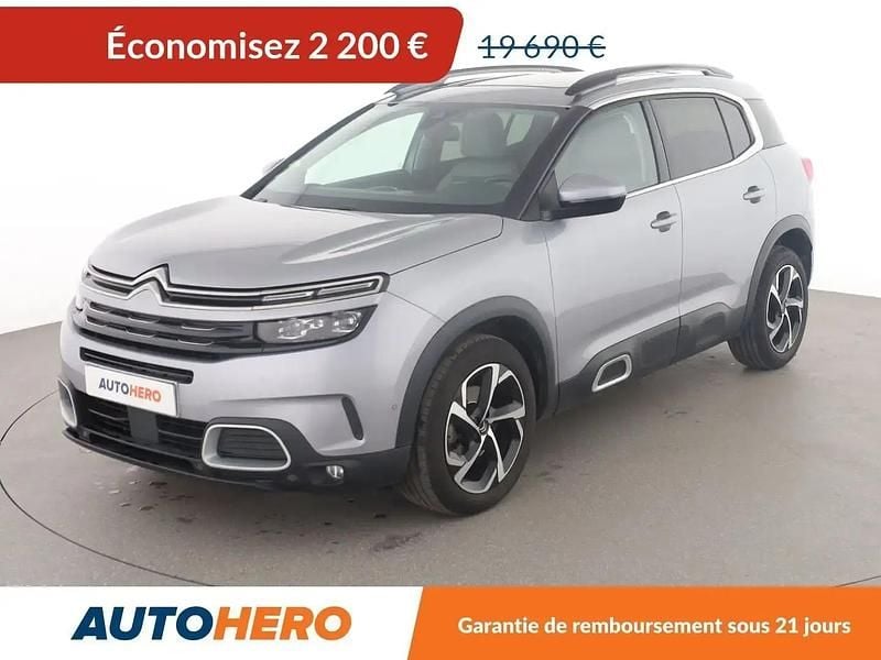 Gris Utilisé 2020 Citroën C5 Aircross Shine SUV | 17 490 € (Bon prix) - Image 1/2