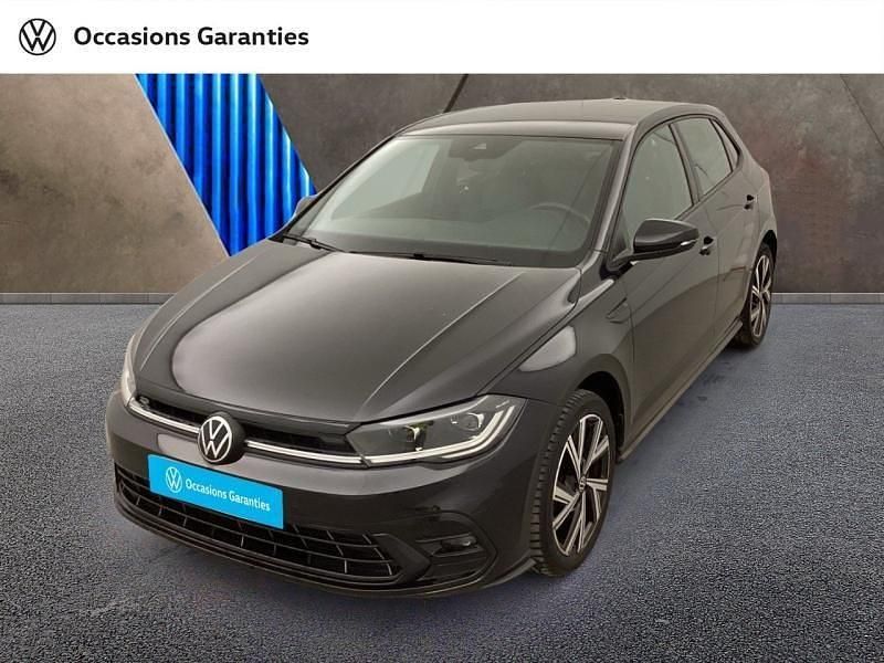 Noir intense nacré Utilisé 2022 VW Polo R-line Berline | 19 500 € (Prix juste) - Image 1/4