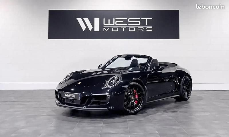 Noir Utilisé 2018 Porsche 911 Carrera GTS Cabriolet | 139 900 € (Prix juste) - Image 1/4