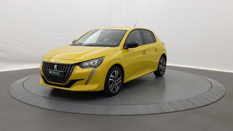 Jaune Utilisé 2023 Peugeot 208 Allure Citadine | 15 590 € (Prix juste) - Image 1/4