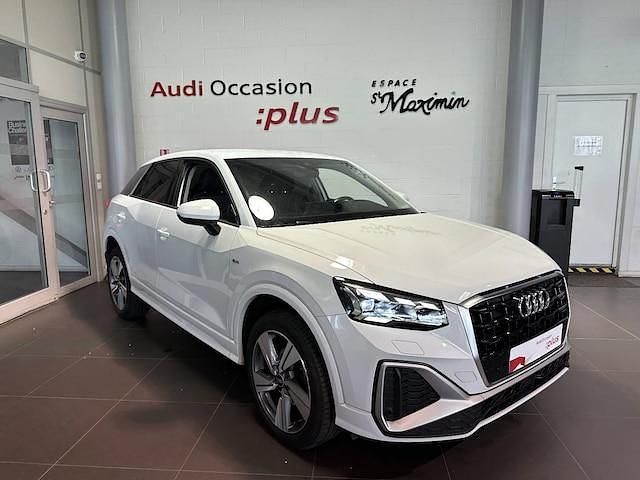 Blanc Utilisé 2021 Audi Q2 Design SUV | 25 990 € (Prix juste) - Image 1/4