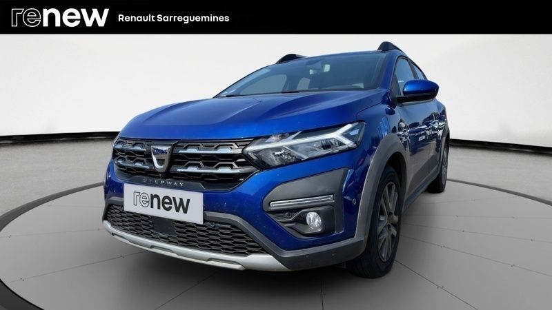 Bleu Utilisé 2022 Dacia Sandero Comfort Citadine | 13 799 € (Prix juste) - Image 1/4