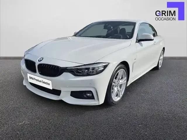 Blanc Utilisé 2020 BMW 420 Efficient Dynamics Cabriolet | 33 890 € (Super prix) - Image 1/4