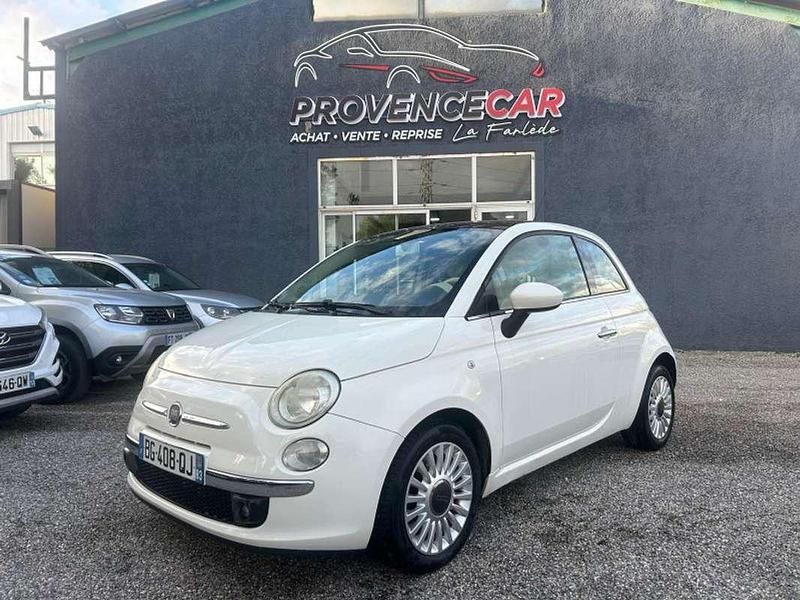 Occasion Fiat 500 Lounge 86 ch (63 kW) 2011 Blanc Berline