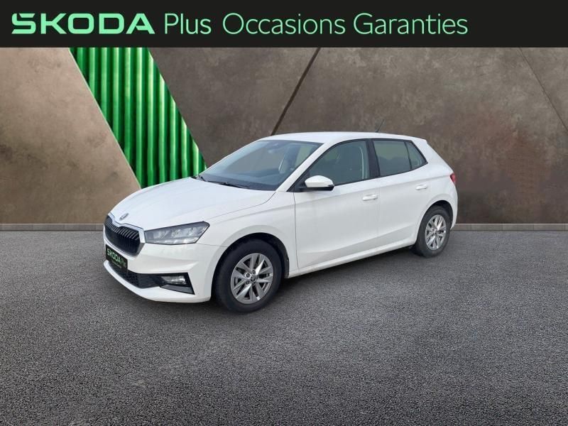 Blanc Utilisé 2023 Skoda Fabia Ambition Berline | 15 589 € (Prix juste) - Image 1/4