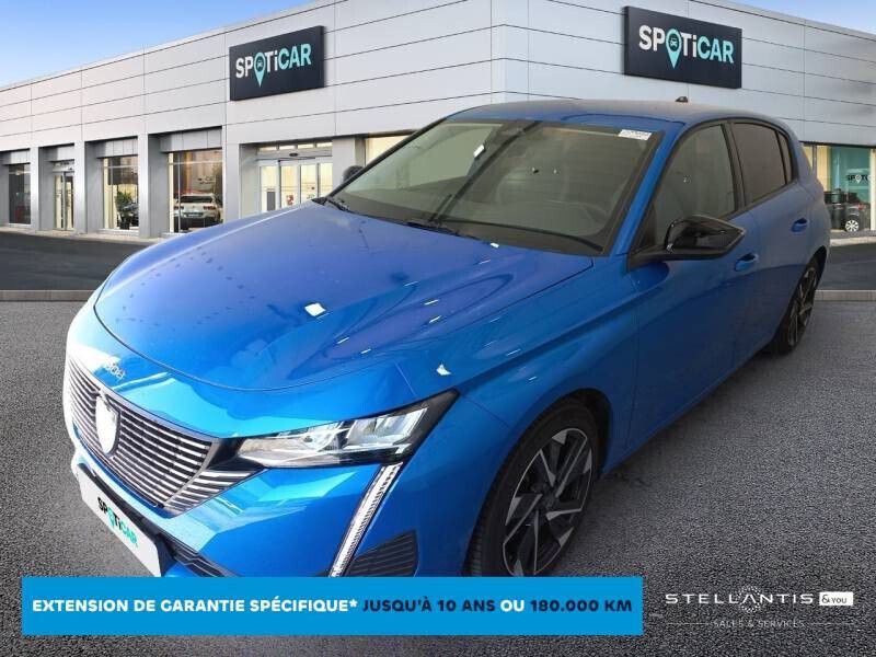 Bleu Occasion 2021 Peugeot 308 Allure Berline | 17 889 € (Prix juste) - Image 1/4