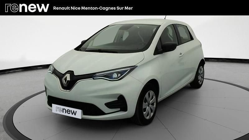 Blanc Utilisé 2022 Renault Zoe Equilibre Citadine | 13 999 € (Prix juste) - Image 1/4