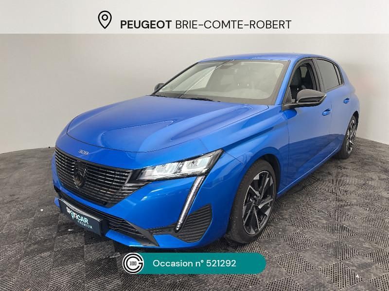 Bleu Utilisé 2022 Peugeot 308 Allure Berline | 17 790 € (Prix juste) - Image 1/4