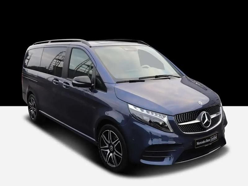Occasion Mercedes V300 AMG line 237 ch (174 kW) 2023 Bleu Monospace