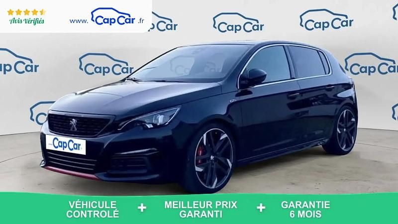 Noir Occasion 2019 Peugeot 308 GTi Berline | 23 400 € (Prix juste) - Image 1/4