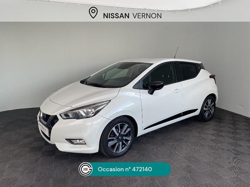 Blanc Utilisé 2019 Nissan Micra Pack Citadine | 12 490 € (Prix juste) - Image 1/4