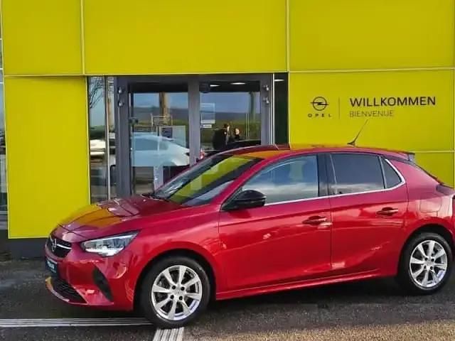 Rouge piment Utilisé 2020 Opel Corsa Elegance Berline | 11 790 € (Prix juste) - Image 1/4