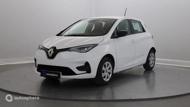 Blanc Utilisé 2021 Renault Zoe Life Citadine | 13 999 € (Prix juste) - Image 1/4