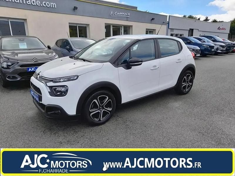 Blanc Utilisé 2021 Citroën C3 Feel Citadine | 11 980 € (Bon prix) - Image 1/4