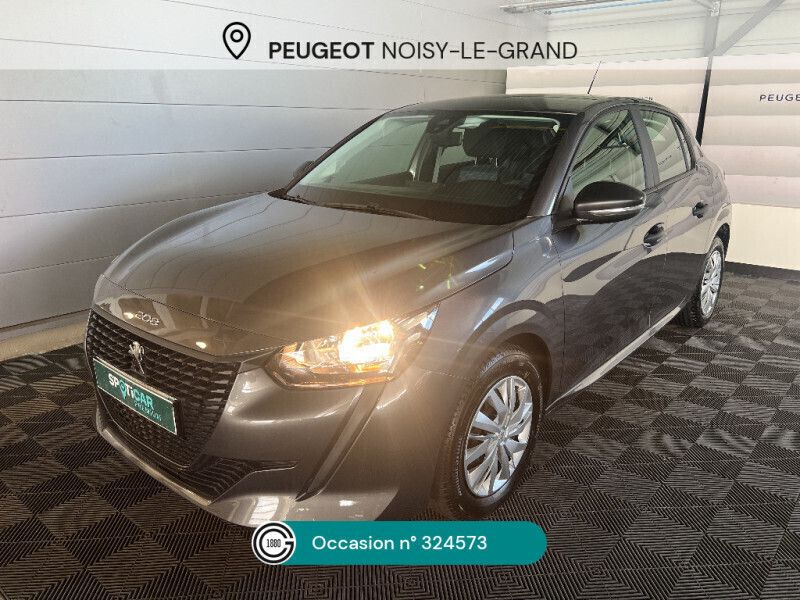 Gris Utilisé 2022 Peugeot 208 Business-Line Citadine | 11 450 € (Bon prix) - Image 1/4