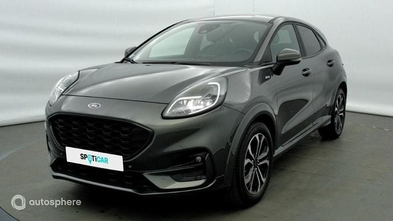 Gris Utilisé 2021 Ford Puma ST-Line X SUV | 16 989 € (Prix juste) - Image 1/4