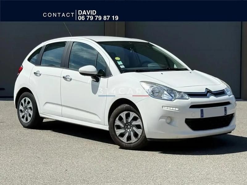 Blanc Utilisé 2013 Citroën C3 Comfort Citadine | 4 990 € (Bon prix) - Image 1/4