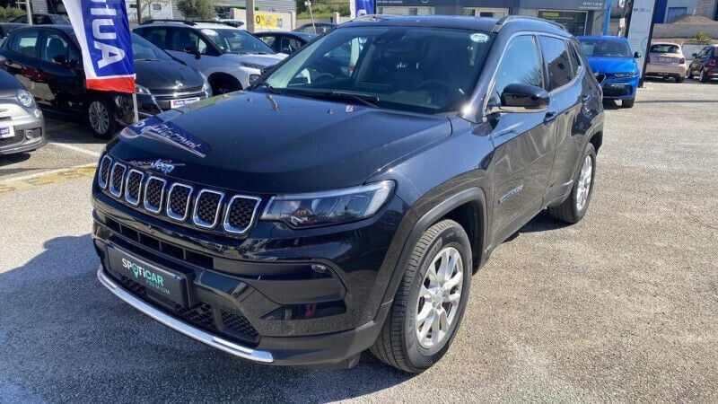 Noir Utilisé 2021 Jeep Compass Limited SUV | 21 000 € (Super prix) - Image 1/4