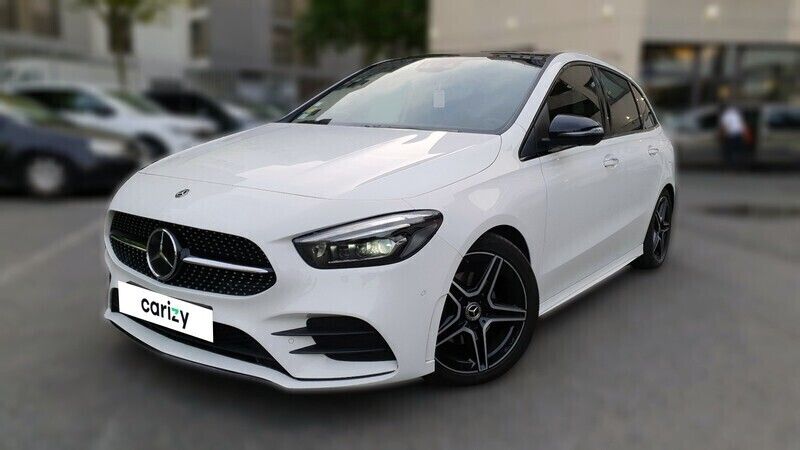 Blanc Utilisé 2019 Mercedes B200 AMG line Monospace | 20 390 € (Bon prix) - Image 1/4