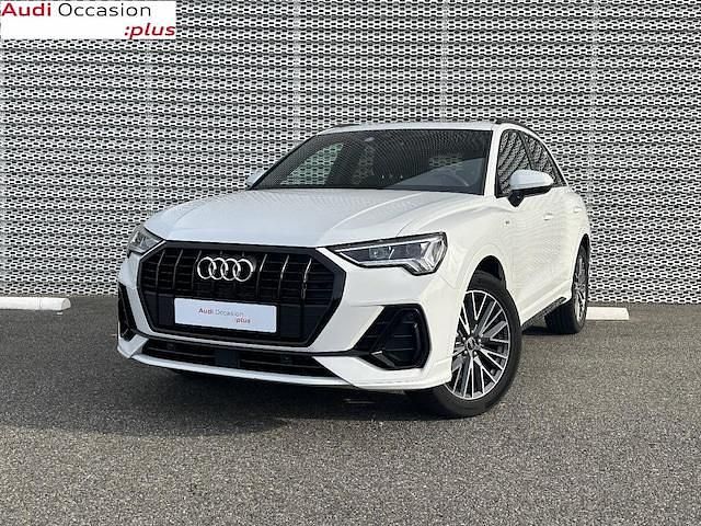 Blanc glacier métallisé Occasion 2025 Audi Q3 S-Line SUV | 42 590 € (Prix juste) - Image 1/4
