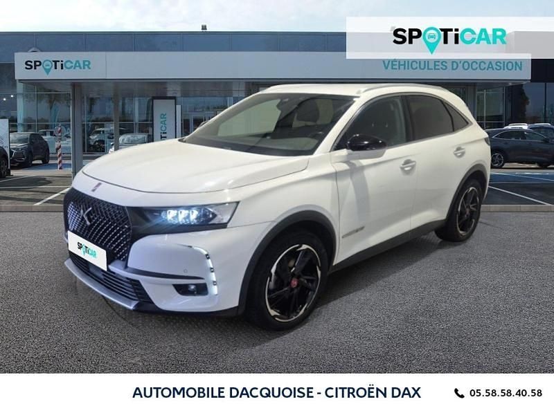 Blanc Utilisé 2018 DS Automobiles DS7 Crossback Performance Line Plus SUV | 23 990 € (Prix assez cher) - Image 1/4