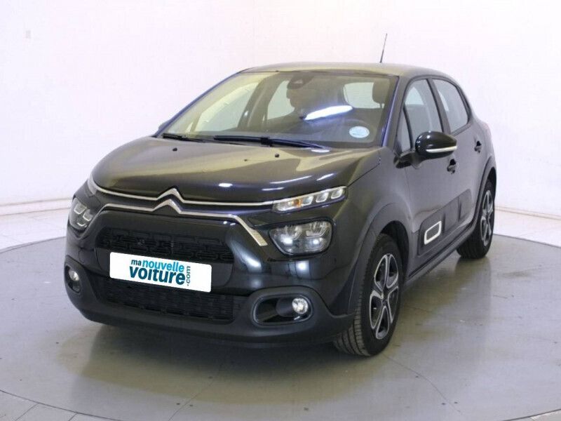 Noir Utilisé 2024 Citroën C3 PureTech Citadine | 13 490 € (Prix juste) - Image 1/4