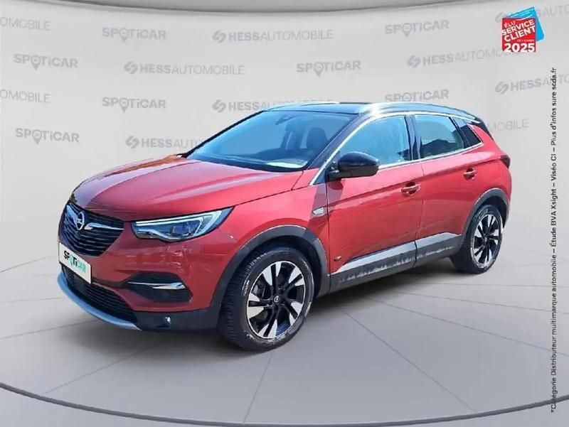 Gris Utilisé 2021 Opel Grandland X Business SUV | 21 499 € (Prix juste) - Image 1/4